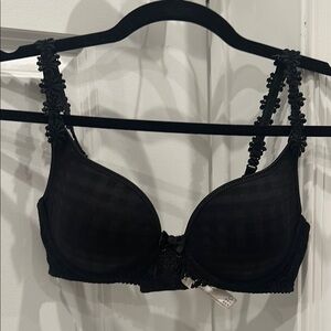 Elegant Black Lace Bra by Marie Jo